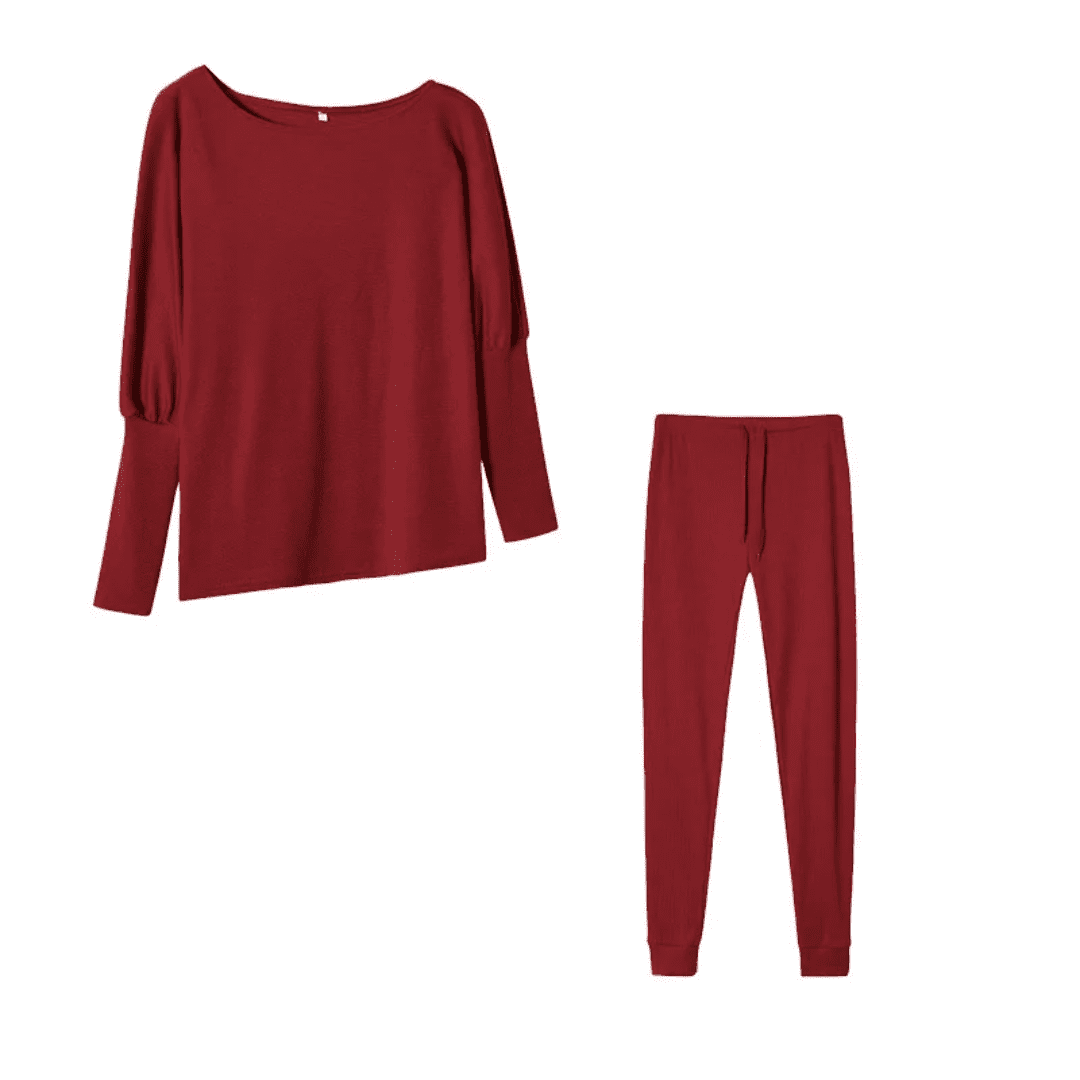 Conjunto Moletom Hoodies - Paris Vermelho