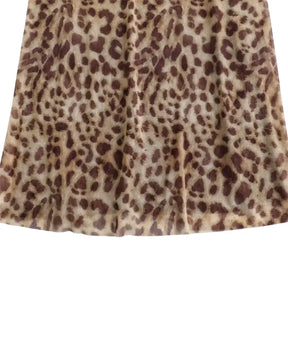 Vestido Longo Leopardo