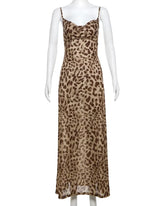 Vestido Longo Leopardo