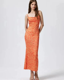 Vestido Verão Flora Alças Finas