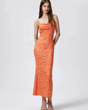 Vestido Verão Flora Alças Finas