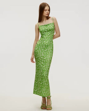 Vestido Verão Flora Alças Finas
