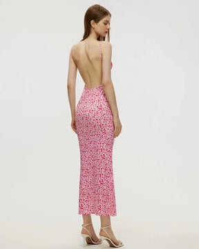 Vestido Verão Flora Alças Finas